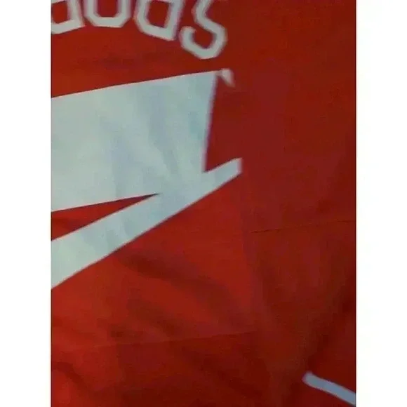 NIKE NSW BLOCK FUTURA Jersey Red AR4854-696 Mens Size Large - Picture 5 of 8